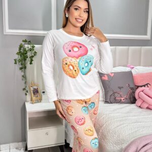 Pijama Donuts longo G