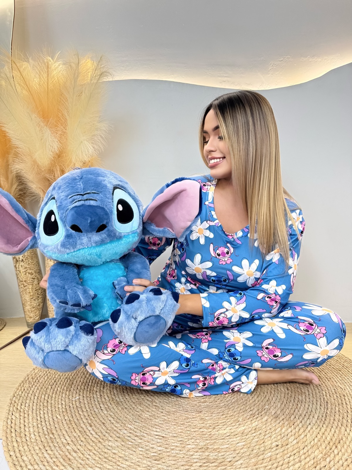 Pijama longo Lilo stitch G