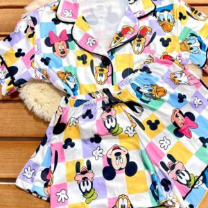Pijama americano curto turma Mickey
