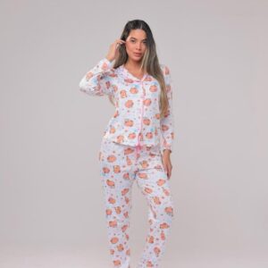 Pijama Americano longo capivara M