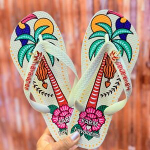 Chinelo Farm tucano coqueiro