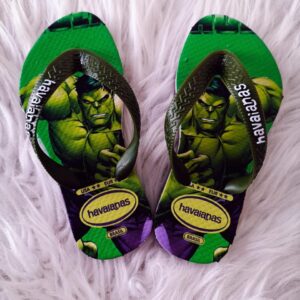 Chinelo infantil Hulk
