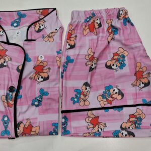 Pijama Americano Mônica e sansão GG