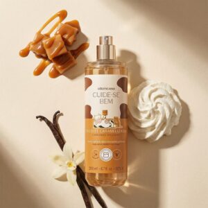 Body Splash Desodorante Colônia Cuide-se Bem Deleite Caramelizado Oboticário