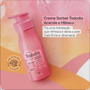 Hidratante Natura Tododia Acerola e Hibisco 