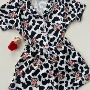 Pijama Americano Vaquinha GG